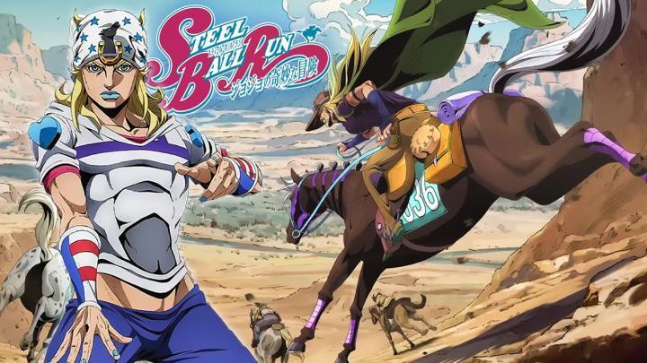 انمي JoJo Steel Ball Run الحلقة 2 الثانية مترجمة